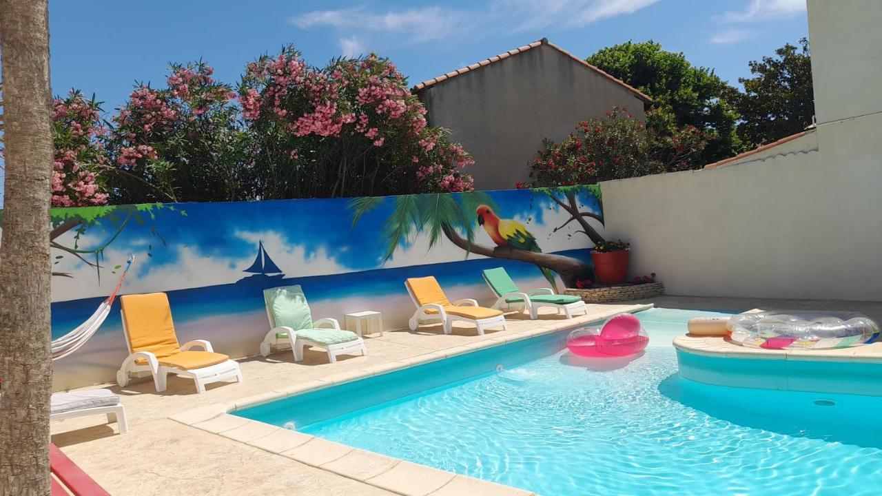 Chambre Chez Corinne Et Bernard Cazouls-lès-Béziers Exterior foto